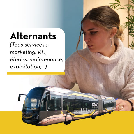 Alternants  (Tous services : marketing, RH, études, maintenance, exploitation,...)